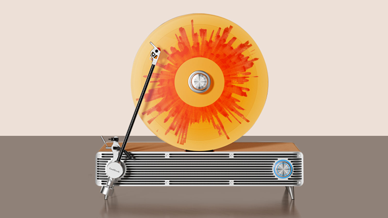 Cool Geek VS-01 Bluetooth and Vinyl Record Player