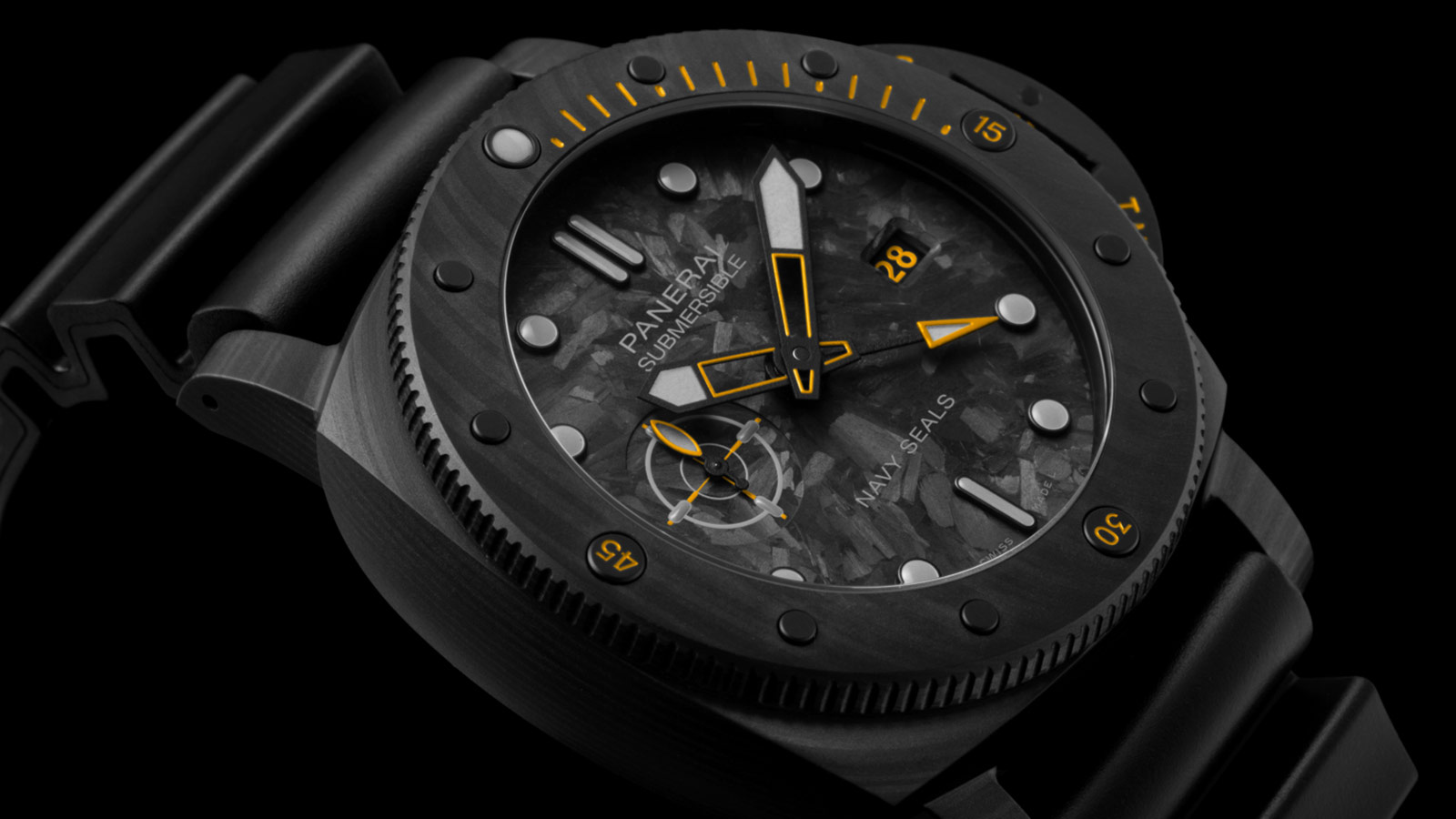 Panerai Submersible GMT Carbotech Navy SEALs Limited Edition