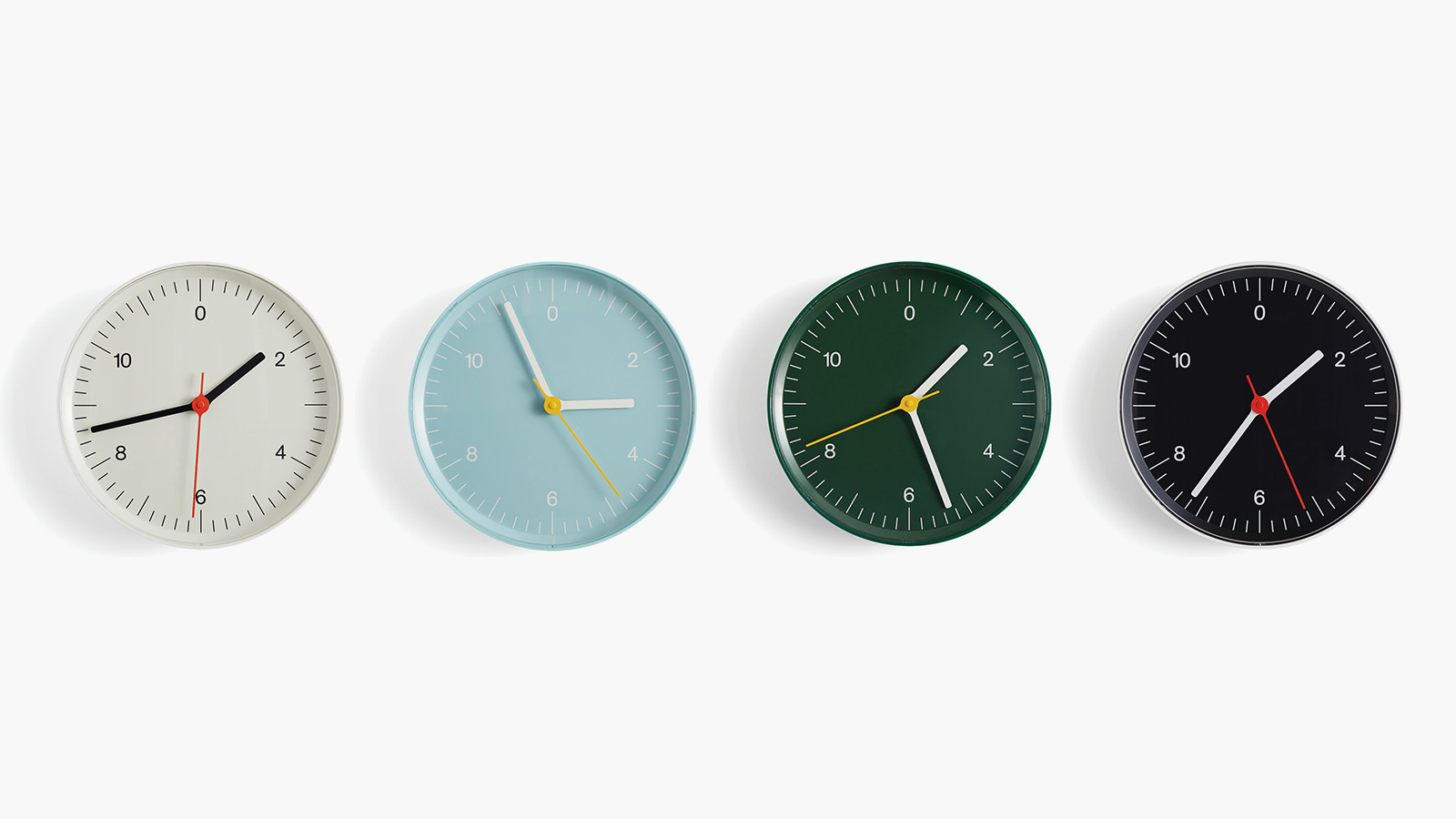 HAY Wall Clock By Jasper Morrison Revisits The Art Of Telling Time