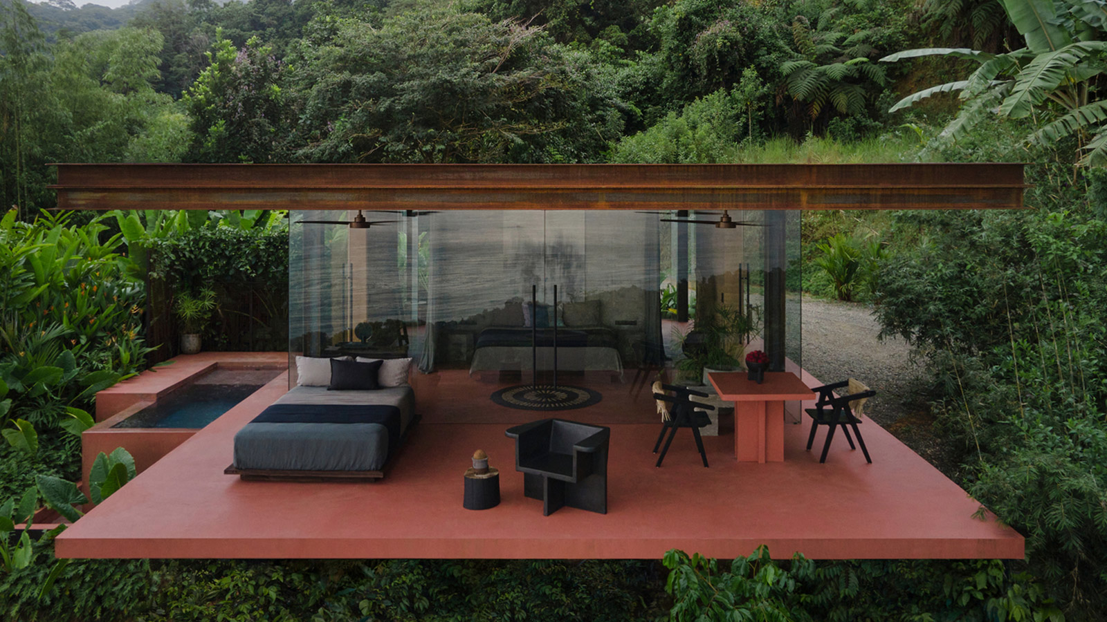 Formafatal Rammed Earth Villas in Costa Rica