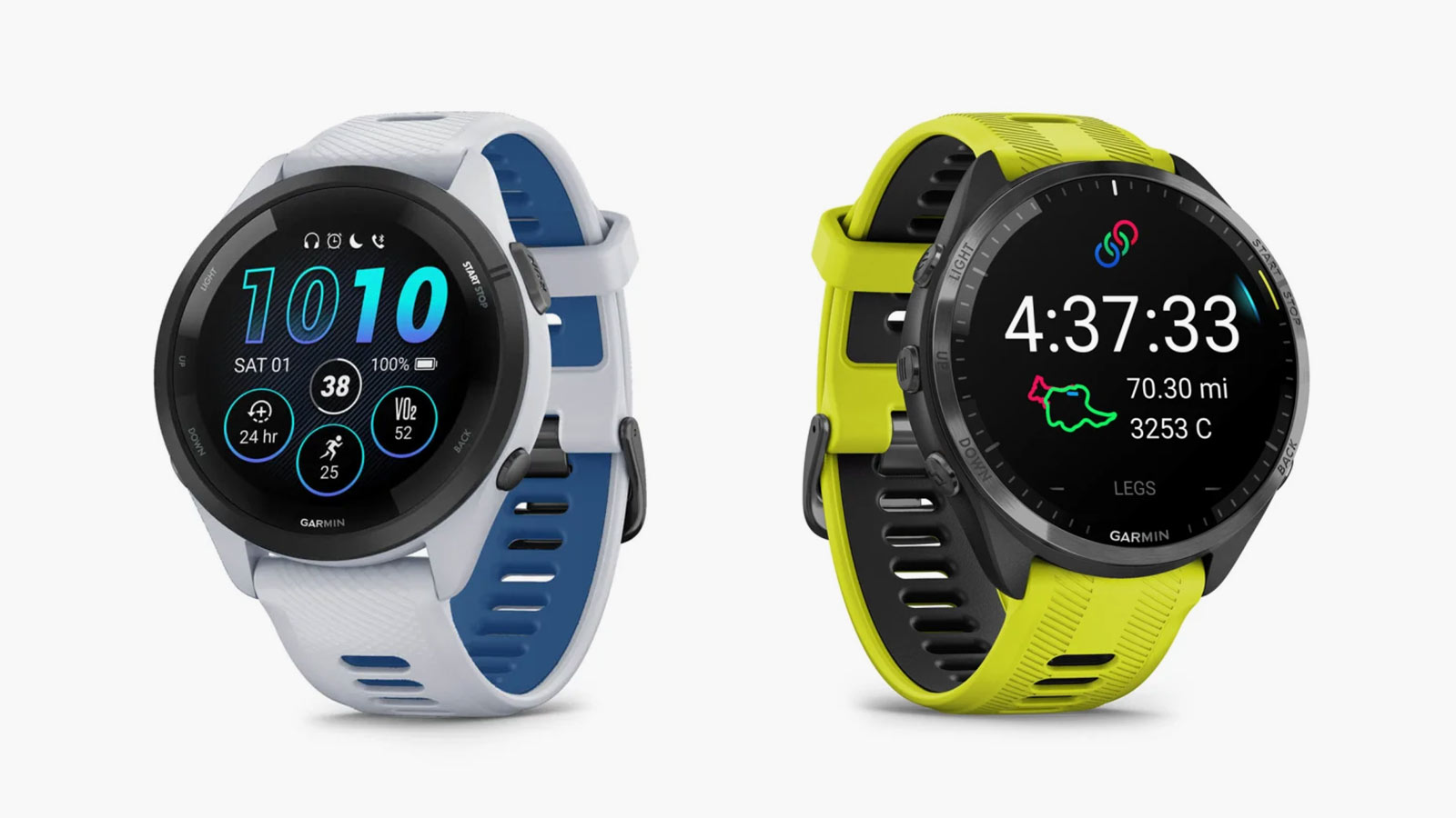Garmin's Forerunner 265 and 965 are bright additions to the lineup