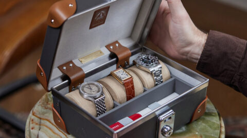 Globe-Trotter x Hodinkee Limited Edition Watch Cases