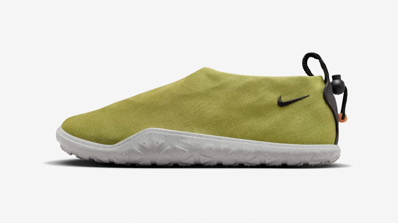 Step Into Comfort With Nike's ACG Moc Shoe In Moss And Anthracite ...