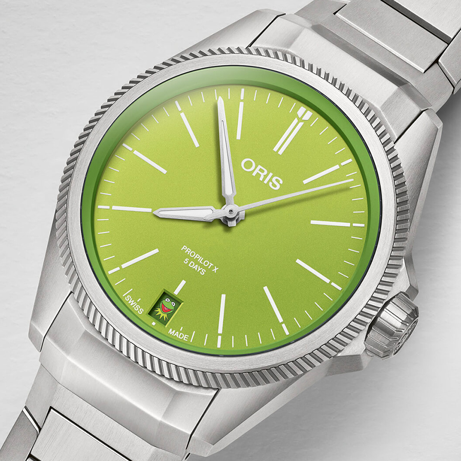 Oris ProPilot X Kermit Edition