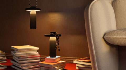 Petite Friture Quasar Portable Lamp by Samy Rio