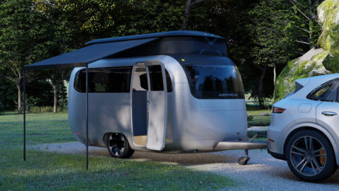 Porsche Studio x Airstream Travel Trailer Concept