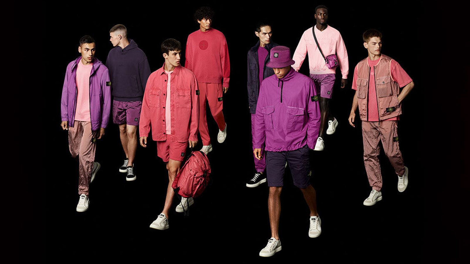 STONE ISLAND__SPRING SUMMER_'023__ COLOUR STORY_PINK GRADIENTS