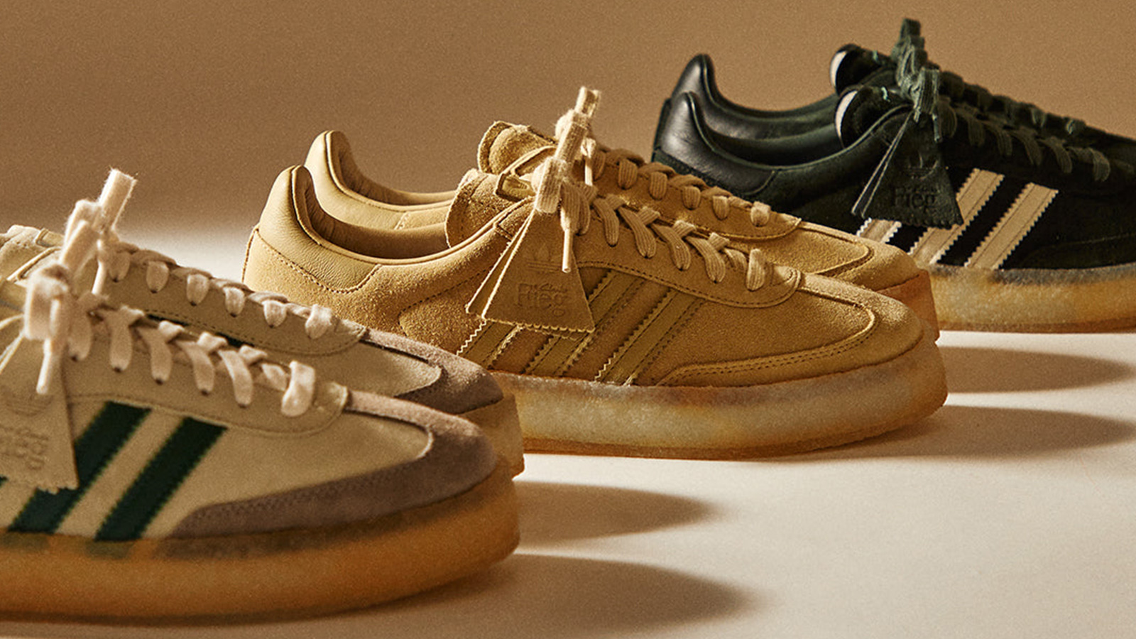 Ronnie Fieg, Clarks Originals, And adidas Collaborate To