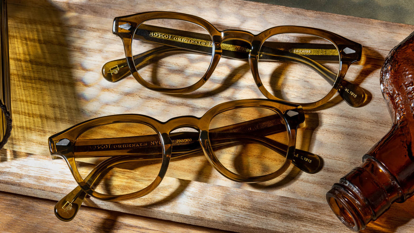Elevate Your Style with MOSCOT's Exclusive Olive Brown LEMTOSH SUN