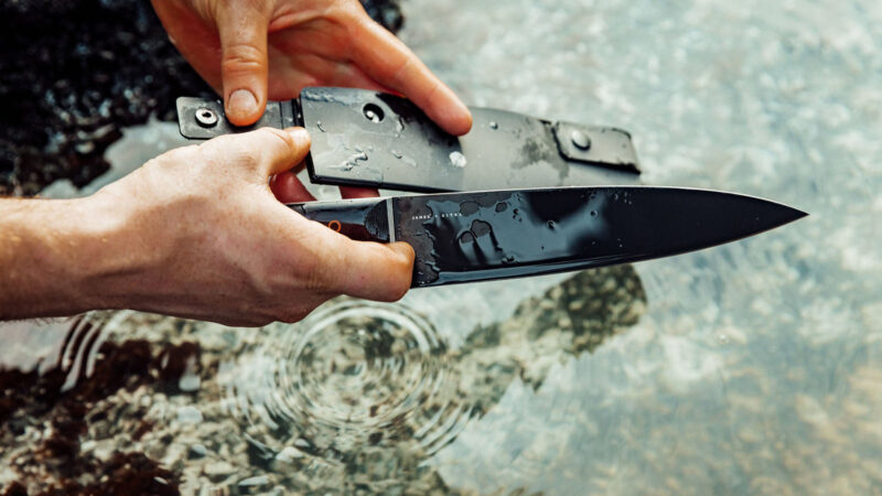 The Anzick: 8 Outdoor Chefs Knife - James x Sitka – The James Brand