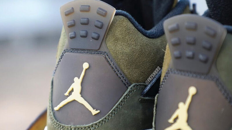 Jordan Air Jordan 4 Retro SE Craft Olive Mens Lifestyle Shoes