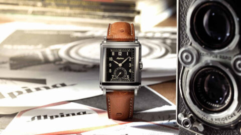 Alpina Alpiner Heritage Carrée Mechanical 140 Years