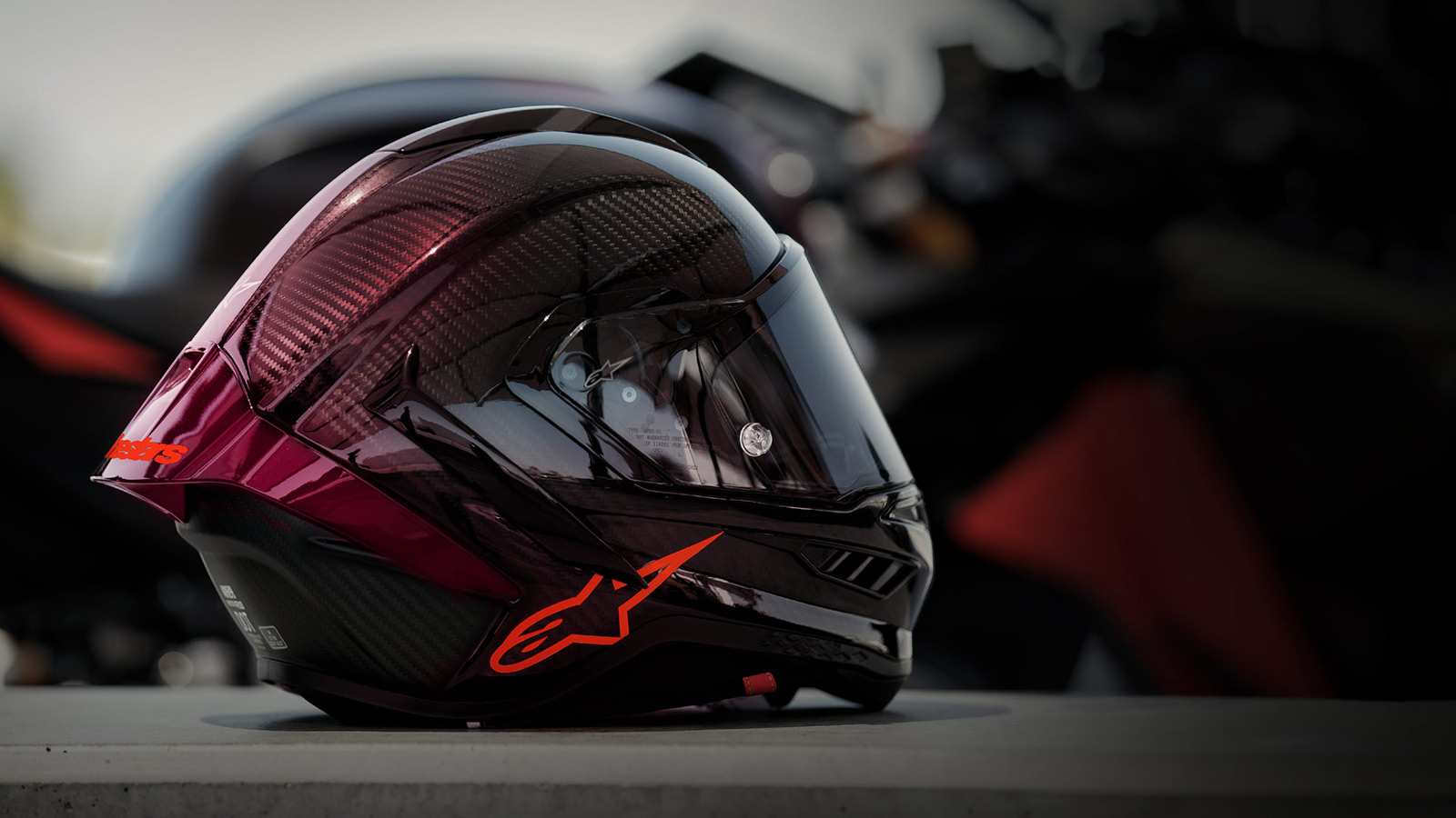 Alpinestars Supertech R10 Racing Helmet