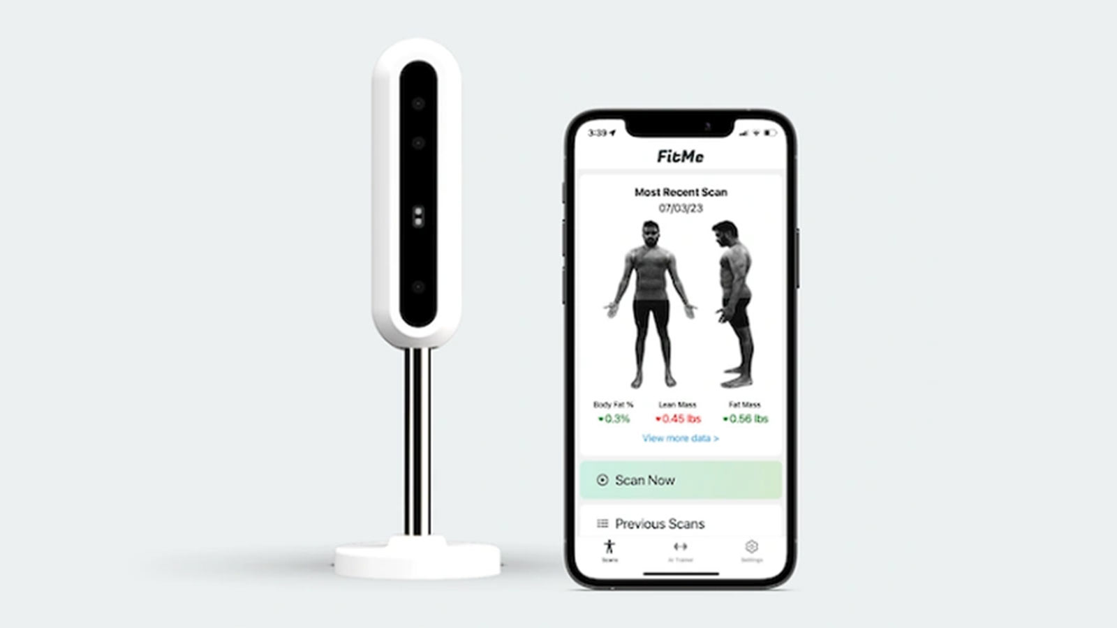 FitMe: Advanced 3D Body Scanner and AI Trainer