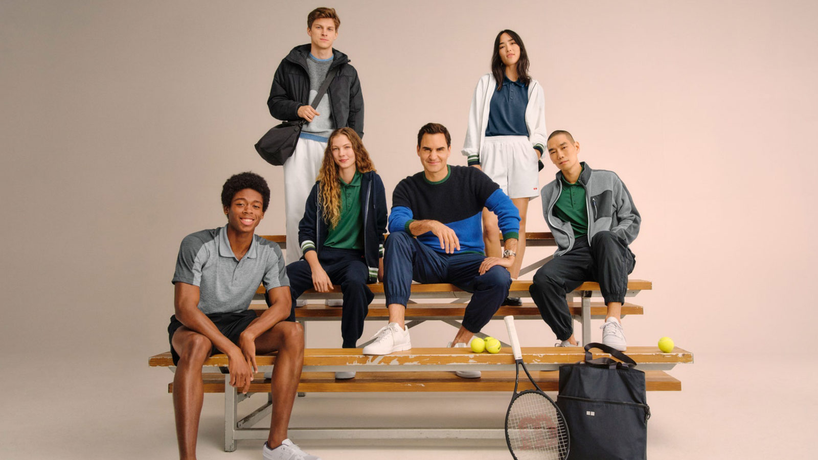 Roger Federer LifeWear Uniqlo collection