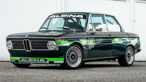 BMW 2002 tii ALPINA with "Pig Cheeks"