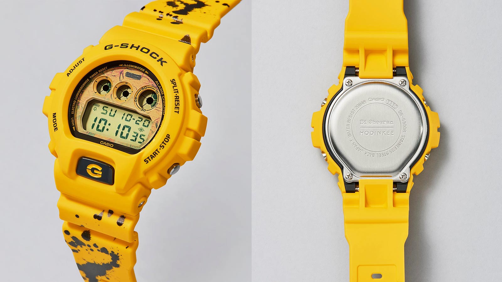 Meet The G-SHOCK Subtract By Ed Sheeran For Hodinkee - IMBOLDN