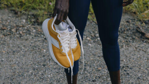 Tracksmith Limited Edition Gold Eliot Runner