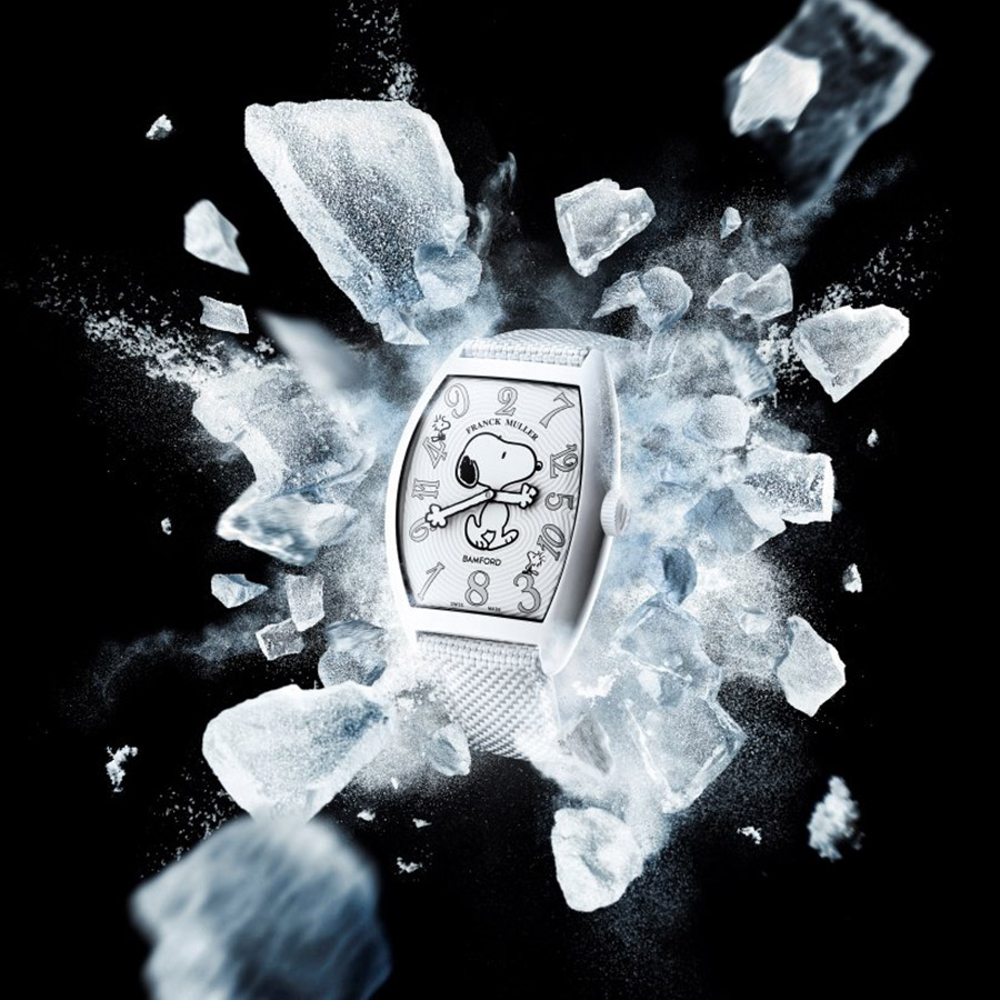 Franck Muller x BWD Crazy Hours Arctic Snoopy