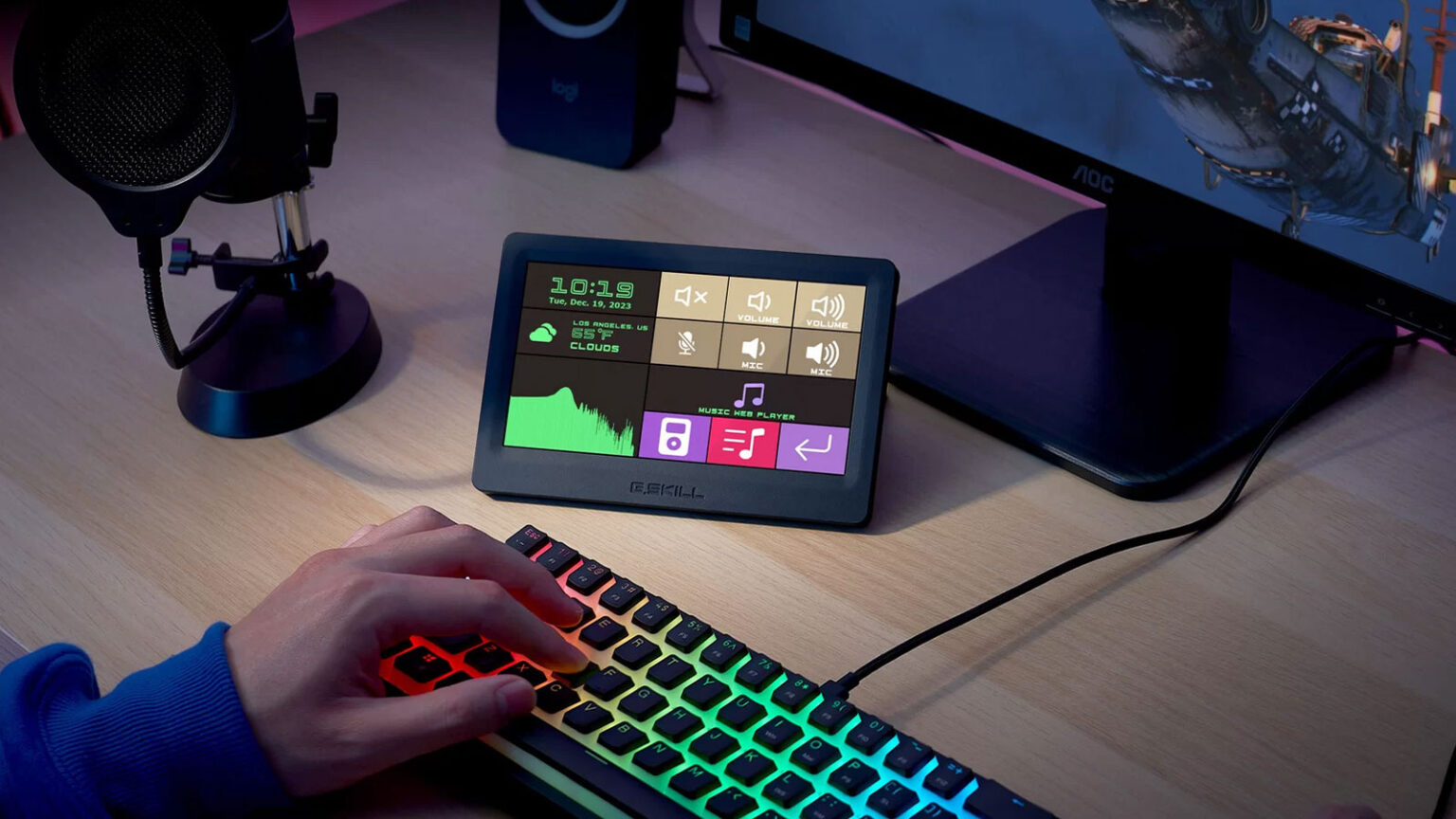 WigiDash PC Command Panel Is A Personalized PC Control Center - IMBOLDN