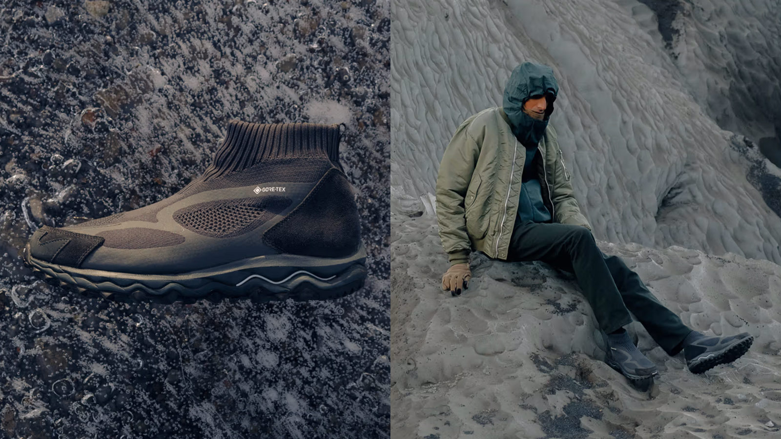 nonnative x Mizuno's Wave Mujin TL Mid GTX - Urban Elegance Meets