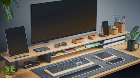 Grovemade Desk Shelf System