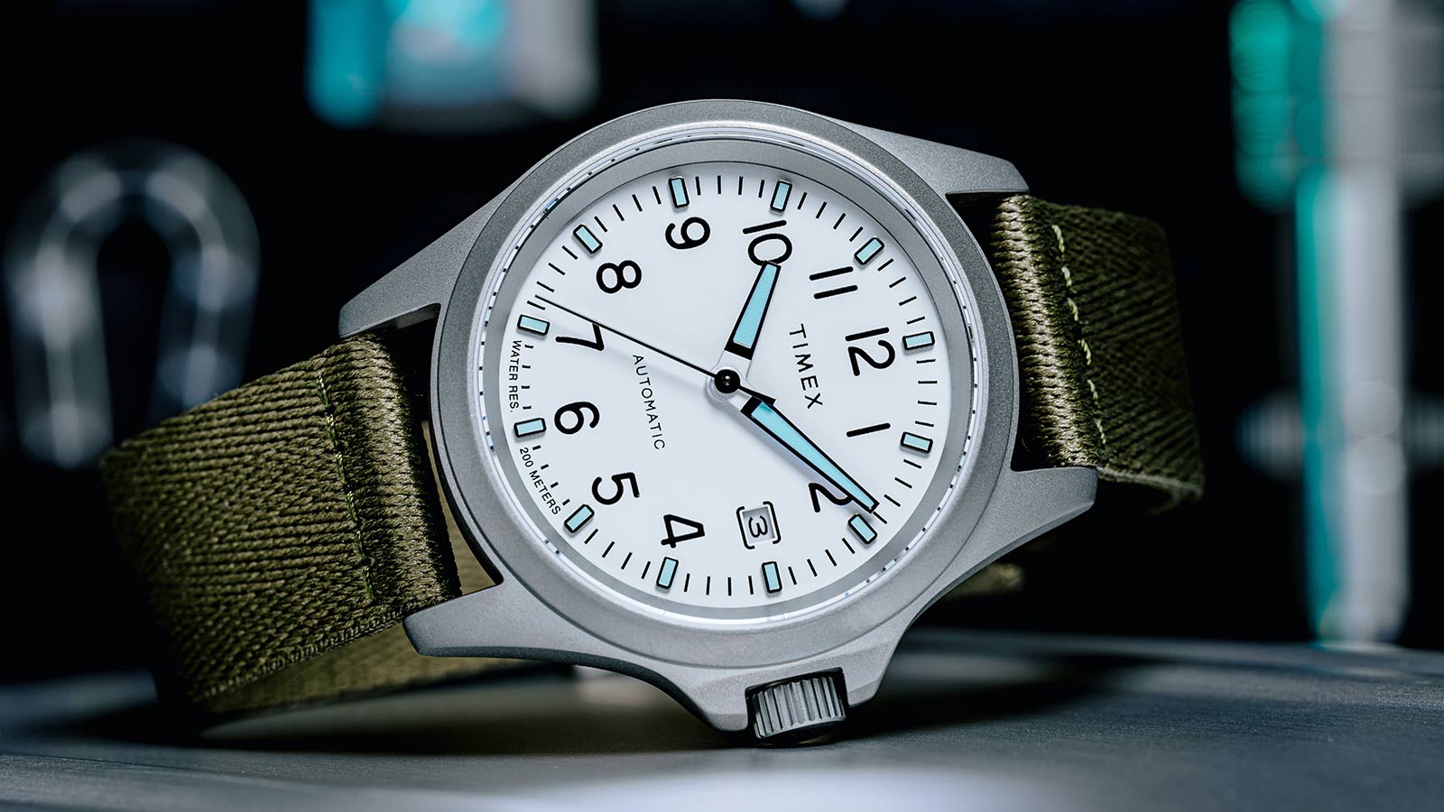 Huckberry x Timex Titanium Automatic Field Watch