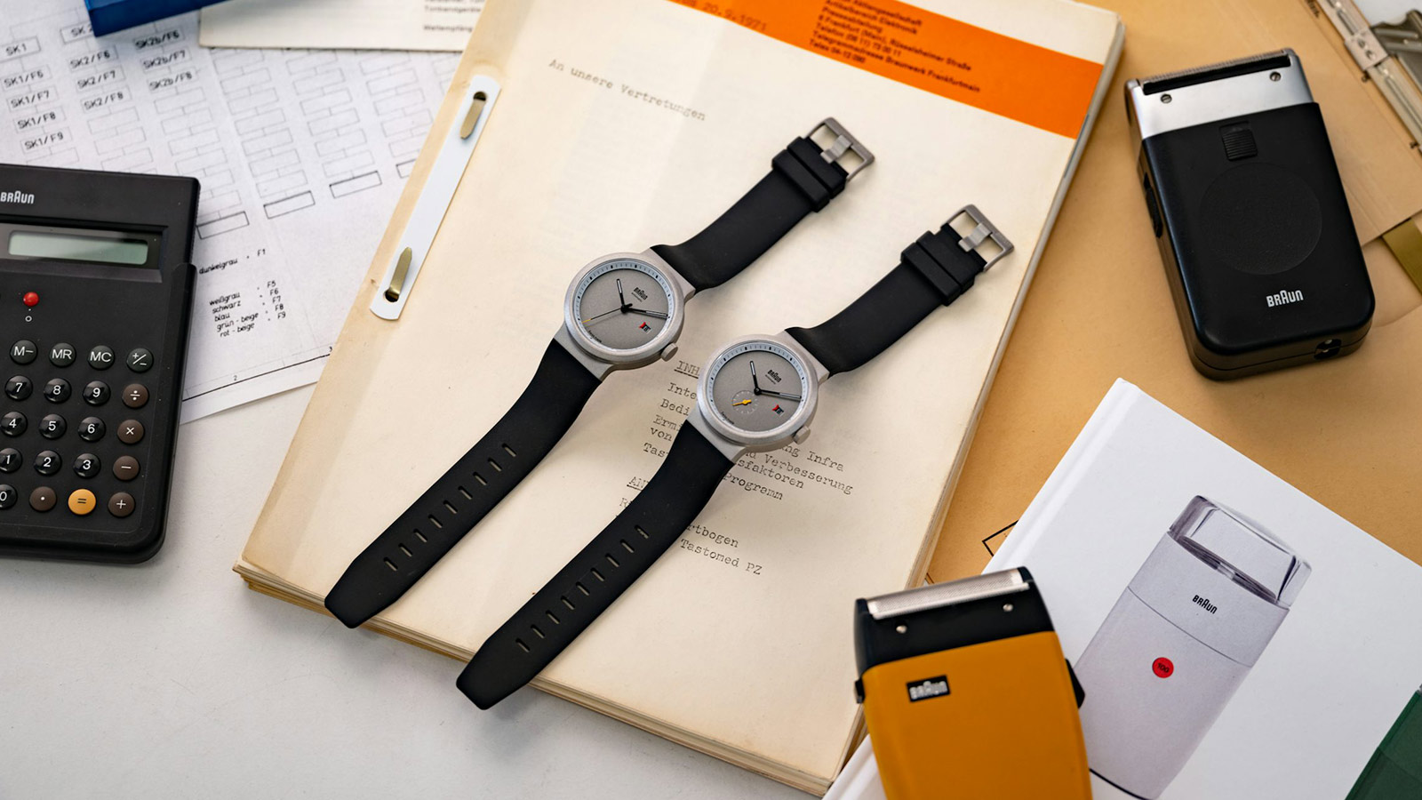 Braun BN0279 Center Seconds & Braun BN0279 Sub-Seconds Limited Editions For Hodinkee