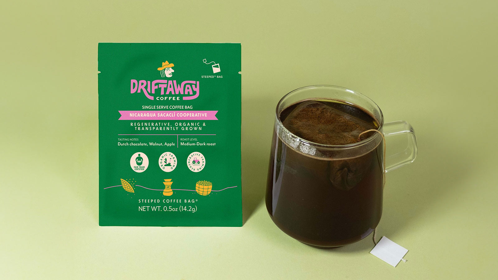 Driftaway Coffee Single Serve Coffee Bags