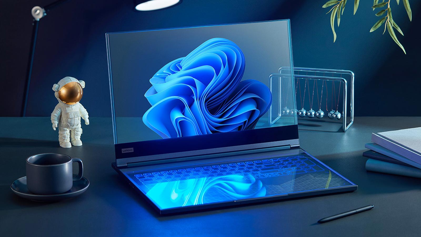 Lenovo's ThinkBook Transparent Display Laptop Concept