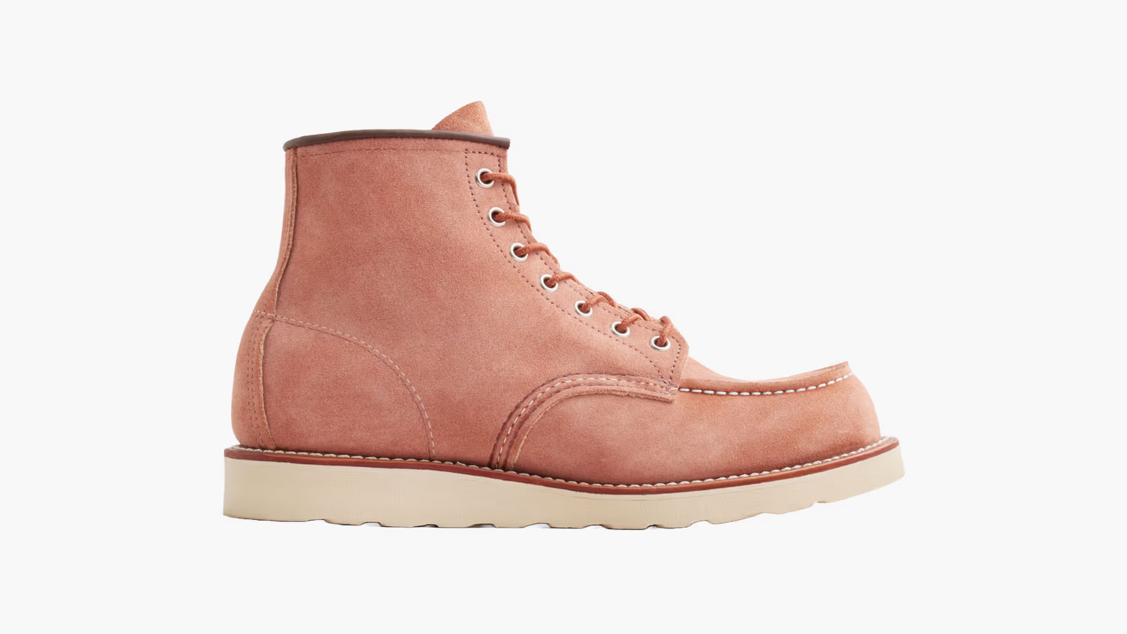 Red Wing Heritage Classic Moc in Dusty Rose