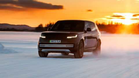 2025 Range Rover Electric prototype