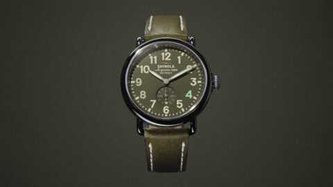 Shinola Limited Edition Grassland Runwell