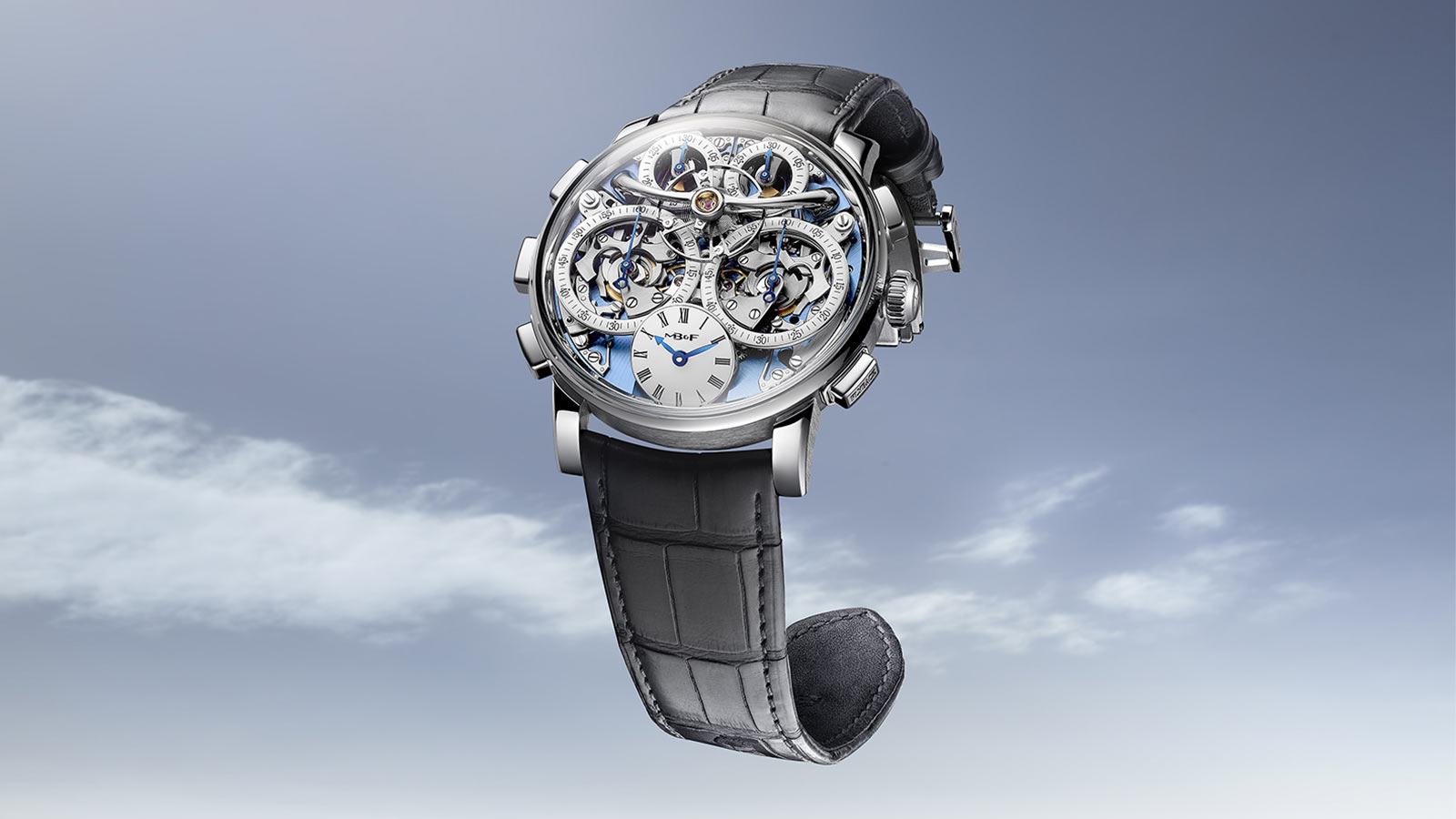 MB&F LM Sequential Flyback Platinum