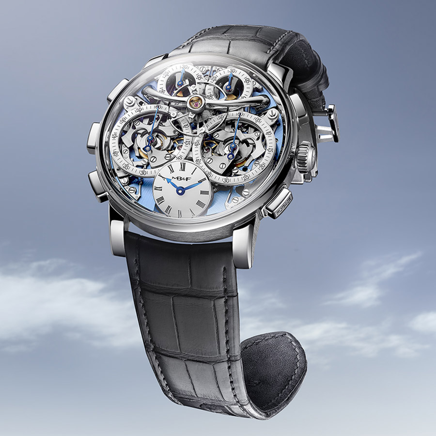 MB&F LM Sequential Flyback Platinum