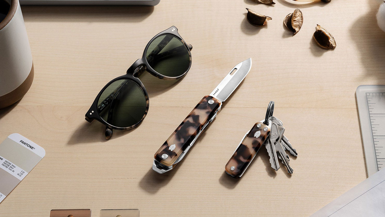 The James Brand Desert Tortoise Eco-Acetate Collection