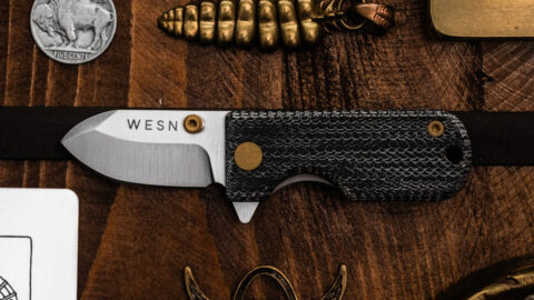 WESN THE GUNPOWDER MICARTA MICROBLADE