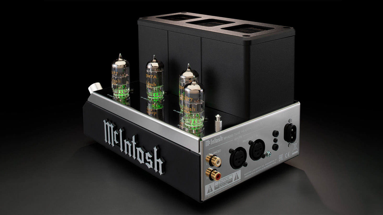 McIntosh MHA200 2-Channel Vacuum Tube Headphone Amplifier 75th Anniversary Edition