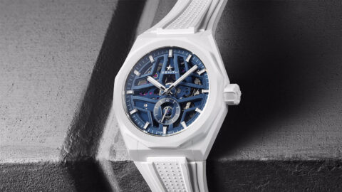 Zenith Defy Skyline Skeleton in White Ceramic