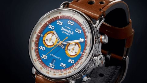 Shinola's Canfield Speedway Lap 07 wristwatch