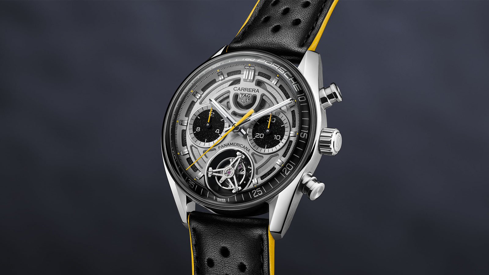 TAG Heuer Carrera Chronograph Tourbillon x Porsche Panamericana