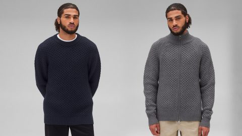 Reigning Champ Merino Honeycomb Knits