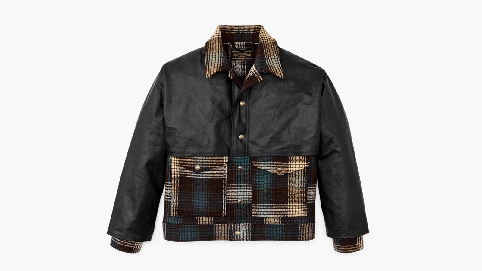 Filson Mackinaw Wool Caped Jacket