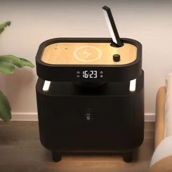 This Smart Nightstand Does More Than Hold Your Phone