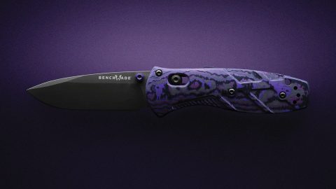 Benchmade Mini Barrage® | Purple Haze | Drop-Point Knife