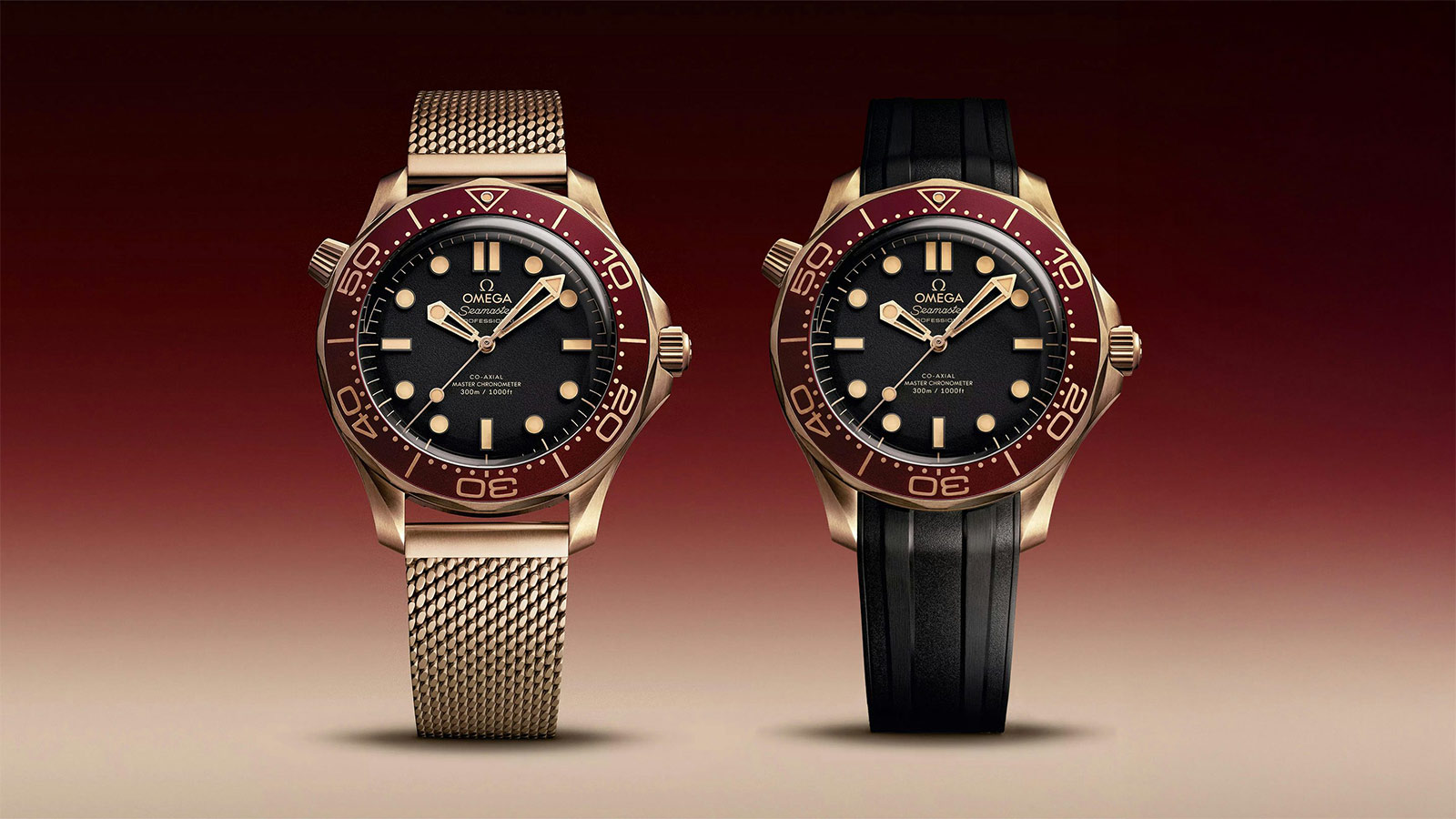 Experience OMEGA’s Latest Dive Watch In Burgundy And Gold