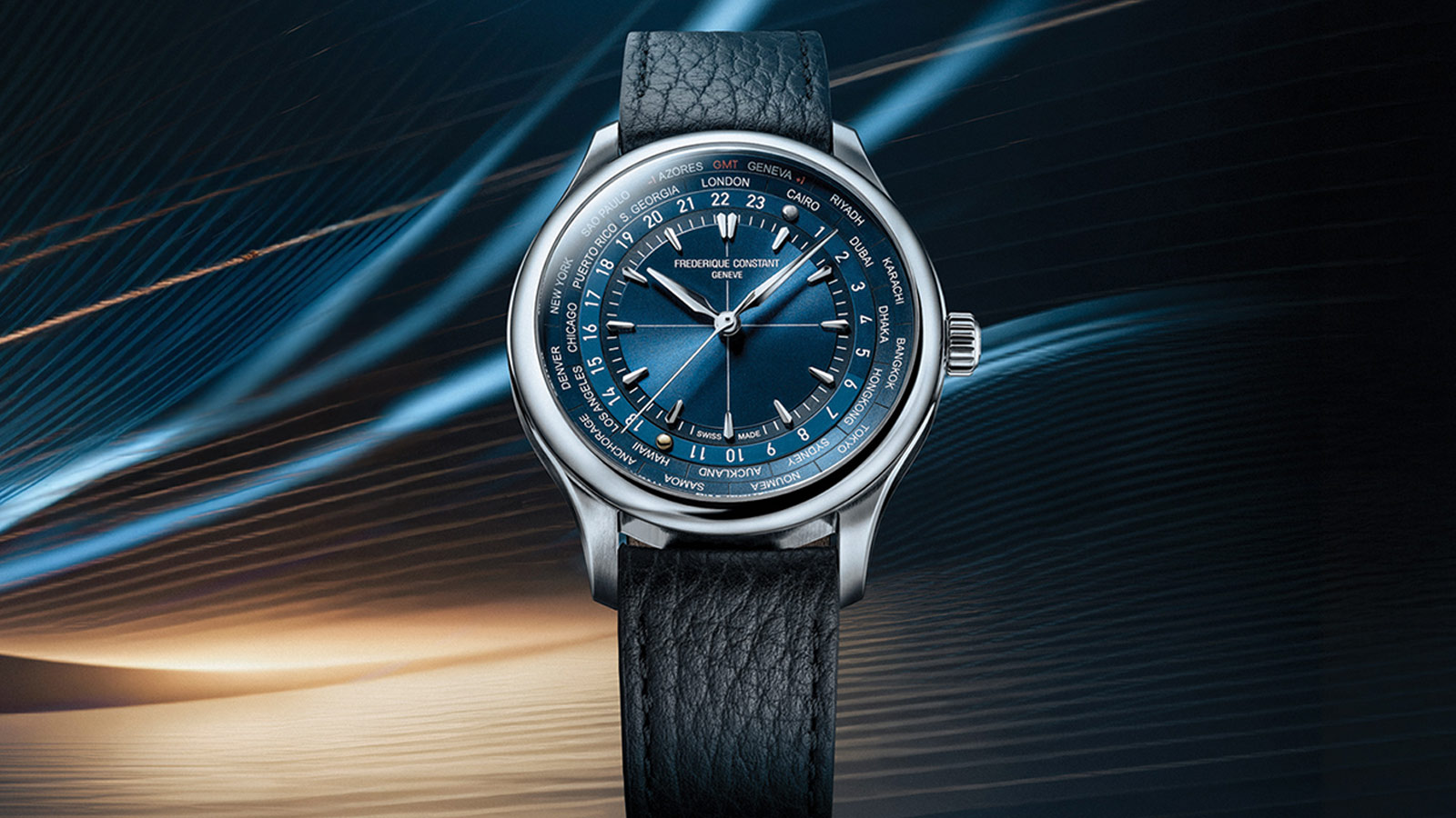 Frederique Constant’s Worldtimer Just Got A Luxe Upgrade