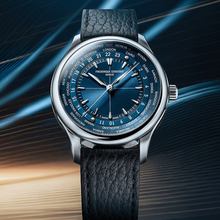 Watch Angels + Frederique Constant Worldtimer Manufacture