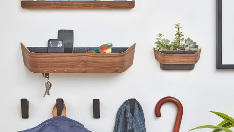 Grovemade’s Wood Catch-All Is The Ultimate Fix For Messy Entryways 