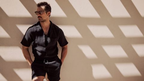 The David Gandy Wellwear Linen Collection Is Pure Summer Fire